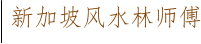 新加坡风水林师傅